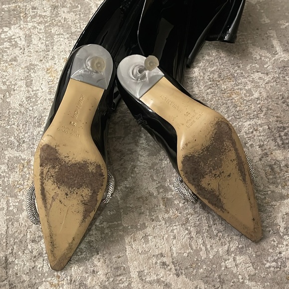 Mach & Mach 100mm Patent over-the-knee boots Size 38 - Picture 7 of 7